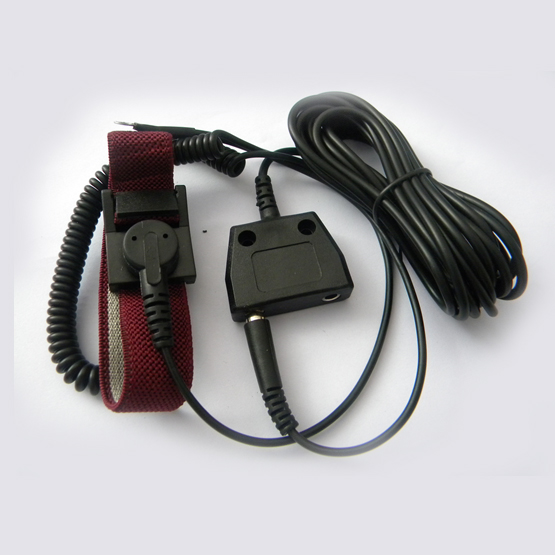 Anti-static double-hole grounding wire