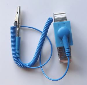 Natural color metal wrist strap